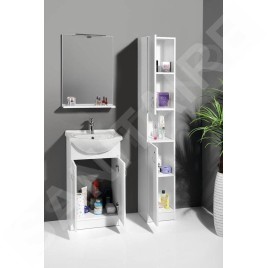 Aqualine Simplex Eco - Armoire 300x1800x300 mm, blanc mat SIME320