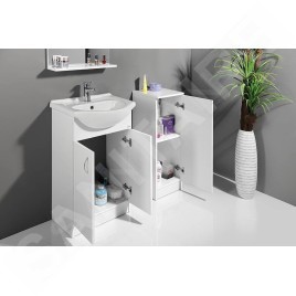 Aqualine Simplex Eco - Armoire 300x860x300 mm, blanc mat SIME340