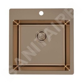 Alveus Pure Monarch - Évier 515x525 mm, copper 1122708