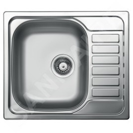 Novaservis Éviers - Évier 500x580 mm, acier inoxydable DR50/58