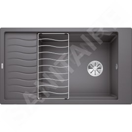 Blanco Elon XL 8 - Évier en silgranite, 860x500 mm, avec accessoires, InFino, gris rocher 524861