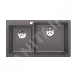 Blanco Pleon 9 - Évier en silgranite, 860x500 mm, gris rocher 523058