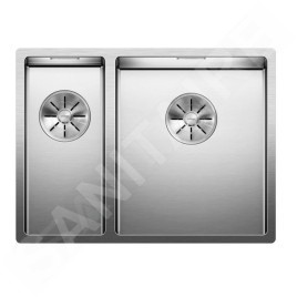 Blanco Claron 340/180 - Évier, 585x440 mm, gauche, inox 521608