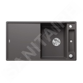Blanco Axia III 5 - Évier en silgranit, 915x510 mm, avec commande de vidage et accessoires, InFino, gris rocher 523216