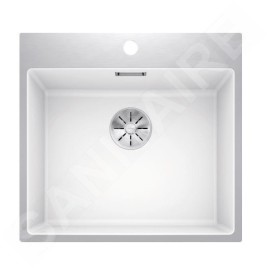 Blanco Subline 500 - Évier en silgranit, 543x510 mm, SteelFrame, InFino, blanc 524114
