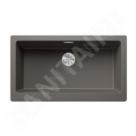 Blanco Vintera XL 9 - Évier en silgranit, 896x510 mm, InFino, gris 526800