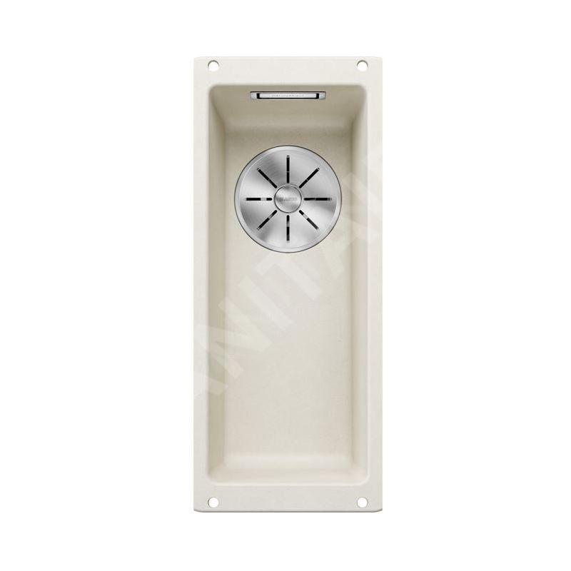 Blanco Subline 160 - Évier en silgranit, 190x460 mm, InFino, blanc doux 526802