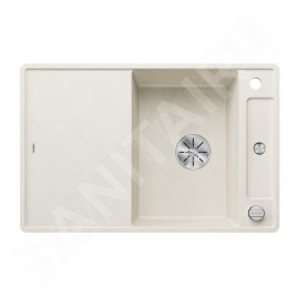 Blanco Axia III 45 - Évier en silgranit, 770x500 mm, avec accessoires, InFino, blanc doux 527038