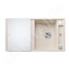 Blanco Axia III 5 - Évier en silgranit, 915x510 mm, avec accessoires, InFino, blanc doux 527039
