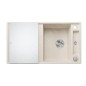 Blanco Axia III 5 - Évier en silgranit, 915x510 mm, avec accessoires, InFino, blanc doux 527039