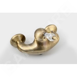 Sapho Kirké - Mitigeur de douche, manette cristal, bronze KI11KB
