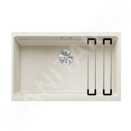 Blanco Etagon 700 - Évier en silgranit, 730x460 mm, avec accessoires, InFino, blanc doux 527078