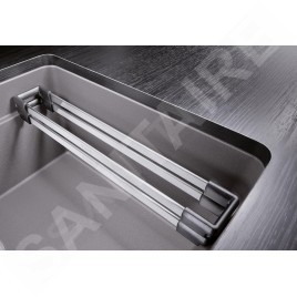 Blanco Etagon 8 - Évier en silgranit, 780x510 mm, avec accessoires, InFino, blanc doux 527079