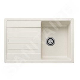 Blanco Legra 45 - Évier en silgranit, 780x500 mm, blanc doux 527085