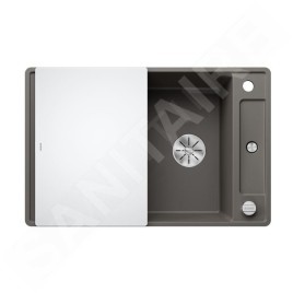 Blanco Axia III 45 - Évier en silgranit 770x500 mm, avec accessoires, InFino, gris 527220