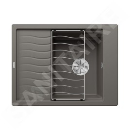 Blanco Elon 45 - Évier en silgranit 650x500 mm, avec accessoires, InFino, gris 527250