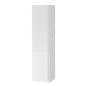 Cersanit Moduo - Armoire haute, 160x40x34 cm, 1 porte, charnières G/D, miroir intérieur, blanc S929-020
