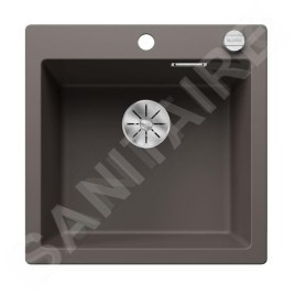 Blanco Pleon 5 - Évier en Silgranit, 515x510 mm, avec commande du vidage, InFino, gris 527317