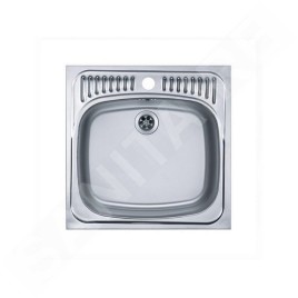 Alveus Basic - Évier 465x465 mm, inox 1008825