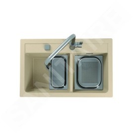 Alveus Accessoires - Bac d'évier, 325x265x20 mm, perforé, acier inoxydable 1008936