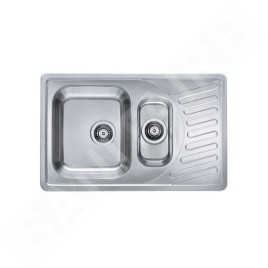 Alveus Elegant - Évier 810x510 mm, inox 1009247
