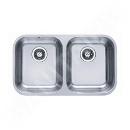 Alveus Duo - Évier 752x440 mm, inox 1036849