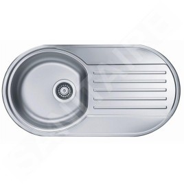 Alveus Form - Évier 830x435 mm, inox 1060001