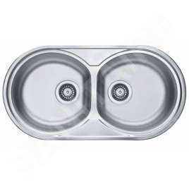 Alveus Form - Évier 830x435 mm, inox 1060002