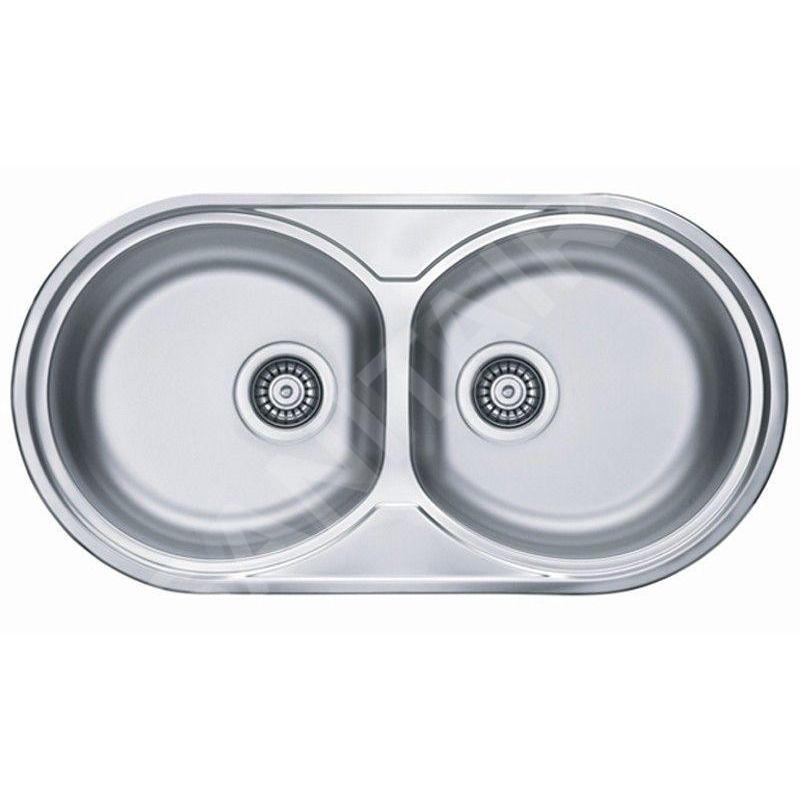 Alveus Form - Évier 830x435 mm, inox 1060039