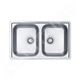 Alveus Line - Évier 790x500 mm, inox 1066751