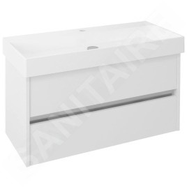 Sapho Nirona - Meuble-vasque, 950x515x430 mm, blanc NR100-3030