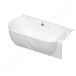 Duravit Luv - Baignoire 1850x950 mm, droite, DuraSolid, blanc 700432000000000