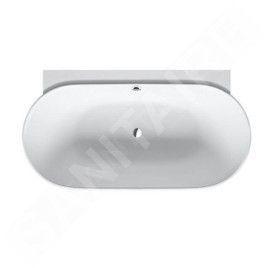 Duravit Luv - Baignoire îlot, 1800x950 mm, DuraSolid, blanc 700433000000000