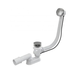 Alcadrain Garnitures de vidage - Garniture de vidange et de trop-plein pour baignoire, longueur 570 mm, chrome A55KM