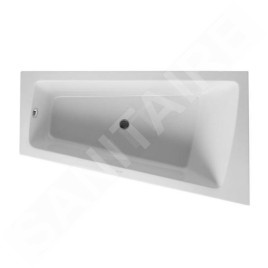 Duravit Paiova - Baignoire asymétrique, 1700x1000 mm, avec panneau, droite, blanc 700265000000000