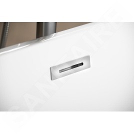 Aqualine Baignoires - Baignoire îlot 150x82 cm, blanc E1850