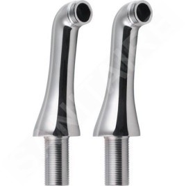 Sapho Reitano Rubinetteria Antea - Raccordement pour installation de mitigeur sur bord de baignoire, 2 pièces, chrome 9851