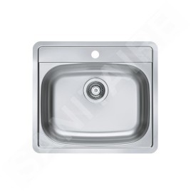 Alveus More - Évier 560x500 mm, inox 1103108