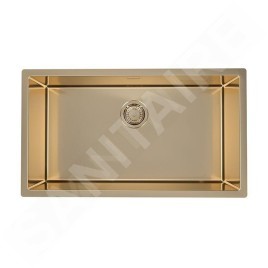 Alveus Quadrix Monarch - Évier 790x450 mm, bronze 1117479