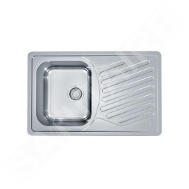 Alveus Elegant - Évier 810x510 mm, inox 1126348