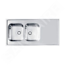 Alveus Classic Pro - Évier 1200x600 mm, inox 1130474