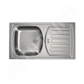 Alveus Basic - Évier 780x435 mm, inox 1136531