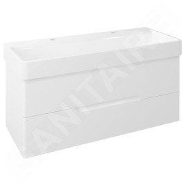 Sapho Mediena - Meuble-vasque 1170x510x485 mm, blanc mat MD120
