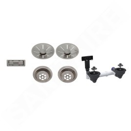 Blanco Accessoires - Kit de vidage InFino, platine 207441