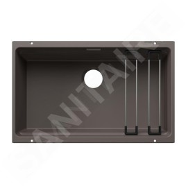 Blanco Etagon 700 - Évier en silgranit 70x40 mm, avec accessoires, gris volcan 527763