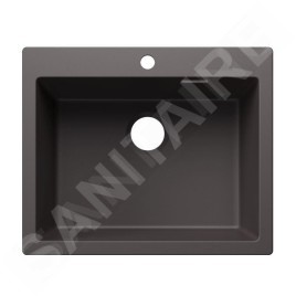 Blanco Pleon 6 - Évier en silgranit, 62x51 cm, gris rocher 527774