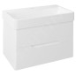 Sapho Mediena - Meuble lavabo 760x510x490 mm, blanc mat MD080