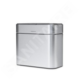 Simplehuman Poubelles - Poubelle 4 l, acier inoxydable CW1645