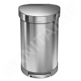 Simplehuman Poubelles - Poubelle 45 l, inox brossé CW2030