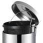 Aqualine Simple Line - Poubelle 20 L, inox poli 27120
